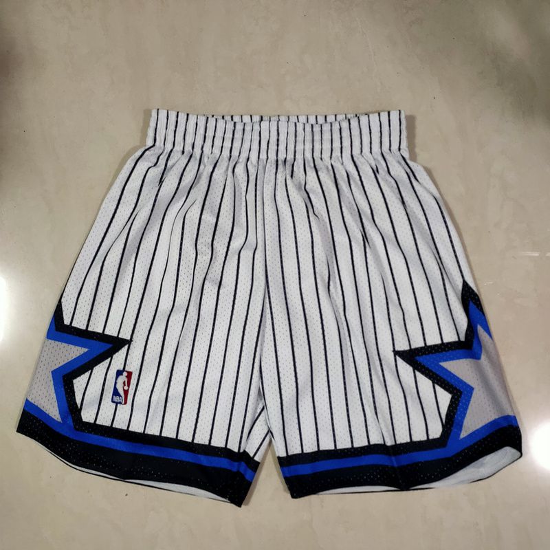 2025 Men NBA Orlando Magic Shorts White->orlando magic->NBA Jersey
